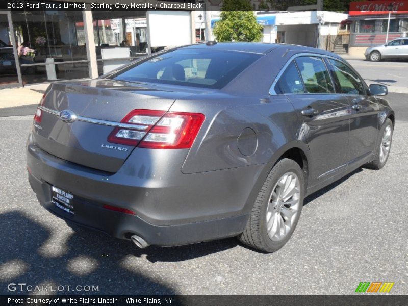 Sterling Gray Metallic / Charcoal Black 2013 Ford Taurus Limited