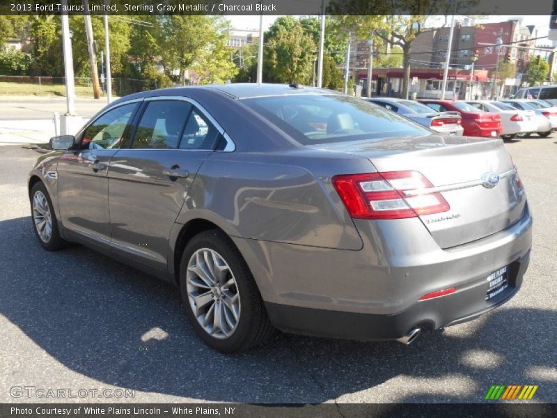 Sterling Gray Metallic / Charcoal Black 2013 Ford Taurus Limited