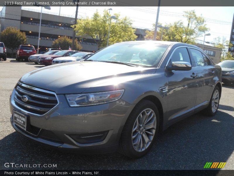 Sterling Gray Metallic / Charcoal Black 2013 Ford Taurus Limited