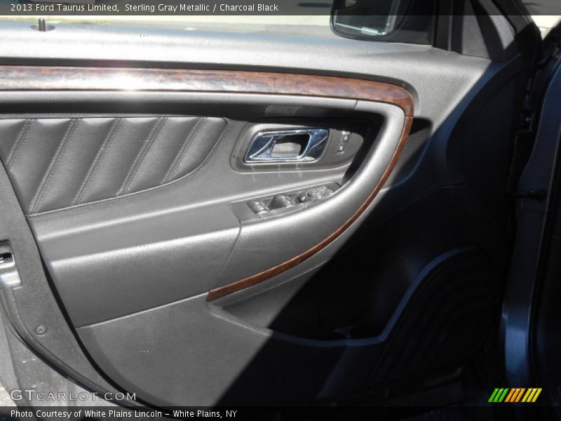 Sterling Gray Metallic / Charcoal Black 2013 Ford Taurus Limited