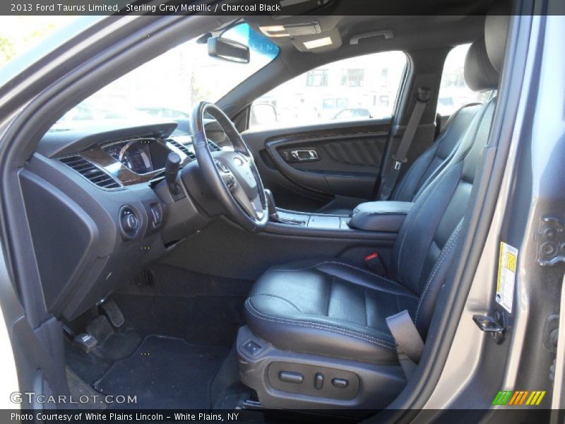 Sterling Gray Metallic / Charcoal Black 2013 Ford Taurus Limited