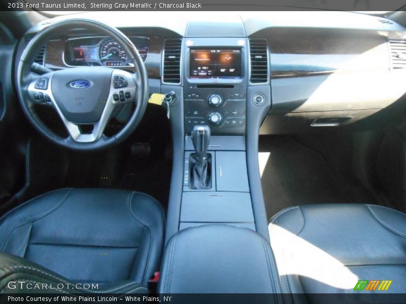Sterling Gray Metallic / Charcoal Black 2013 Ford Taurus Limited