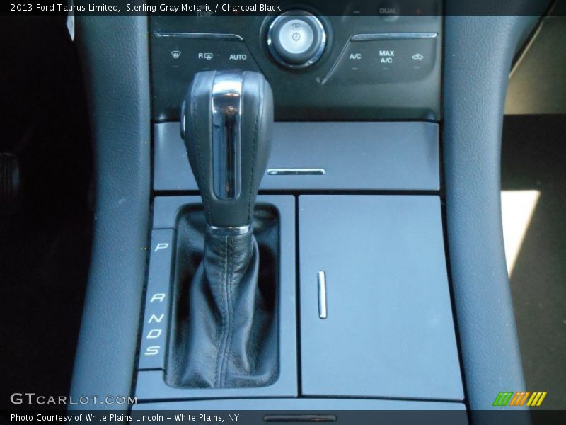 Sterling Gray Metallic / Charcoal Black 2013 Ford Taurus Limited
