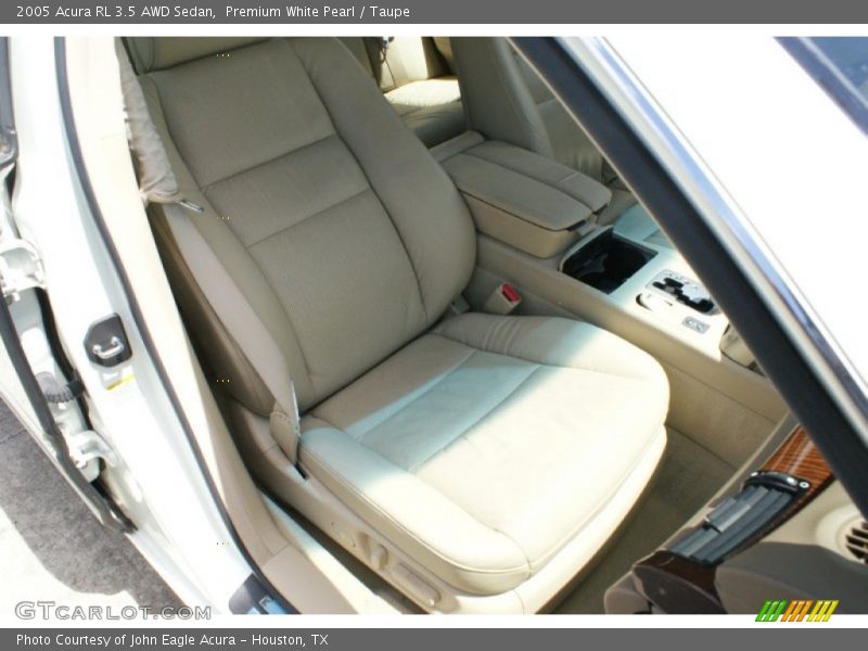 Premium White Pearl / Taupe 2005 Acura RL 3.5 AWD Sedan