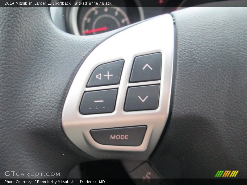Controls of 2014 Lancer ES Sportback