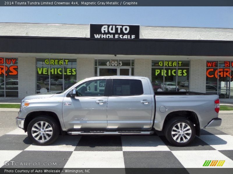 Magnetic Gray Metallic / Graphite 2014 Toyota Tundra Limited Crewmax 4x4