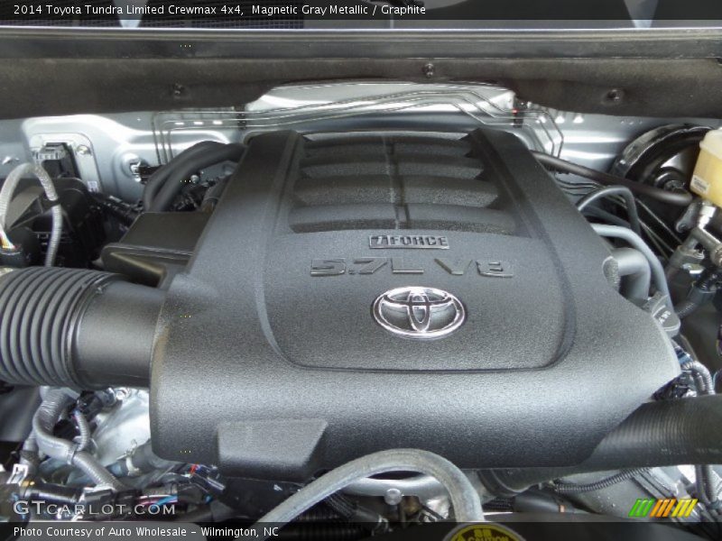 Magnetic Gray Metallic / Graphite 2014 Toyota Tundra Limited Crewmax 4x4