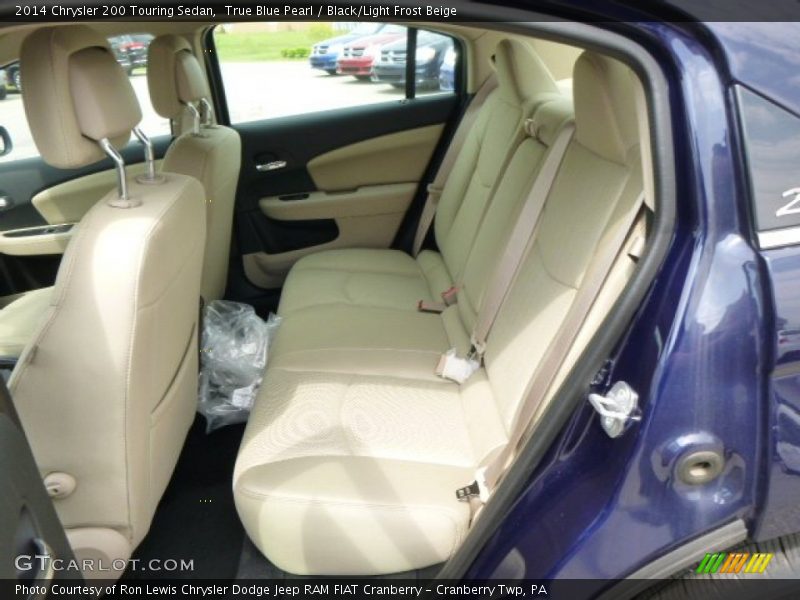 True Blue Pearl / Black/Light Frost Beige 2014 Chrysler 200 Touring Sedan