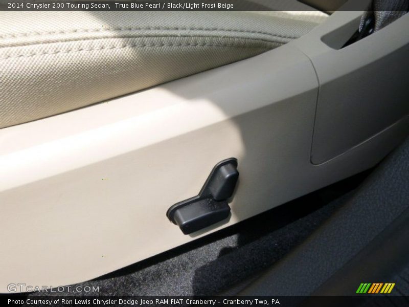 True Blue Pearl / Black/Light Frost Beige 2014 Chrysler 200 Touring Sedan