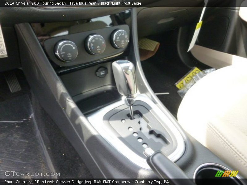 True Blue Pearl / Black/Light Frost Beige 2014 Chrysler 200 Touring Sedan