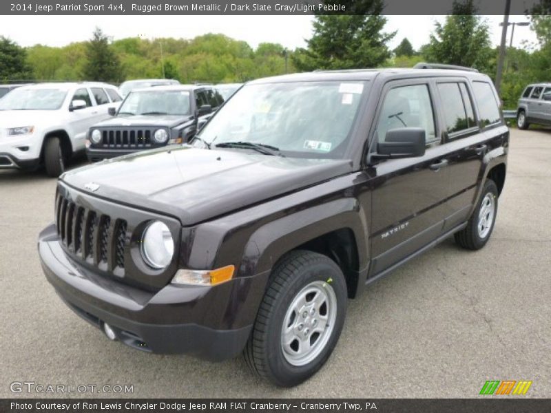 Rugged Brown Metallic / Dark Slate Gray/Light Pebble 2014 Jeep Patriot Sport 4x4