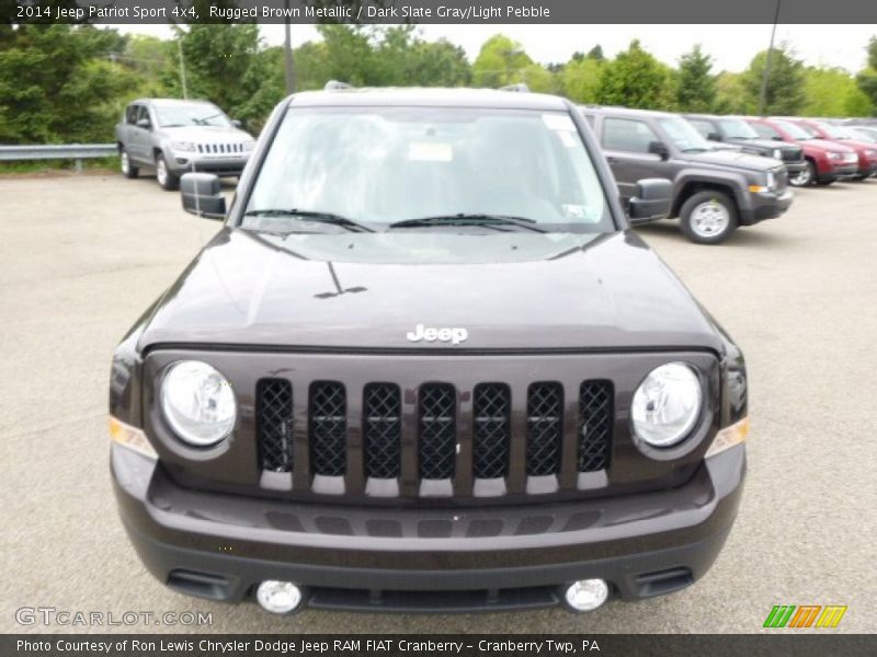 Rugged Brown Metallic / Dark Slate Gray/Light Pebble 2014 Jeep Patriot Sport 4x4