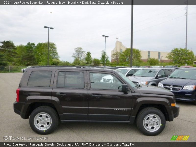Rugged Brown Metallic / Dark Slate Gray/Light Pebble 2014 Jeep Patriot Sport 4x4