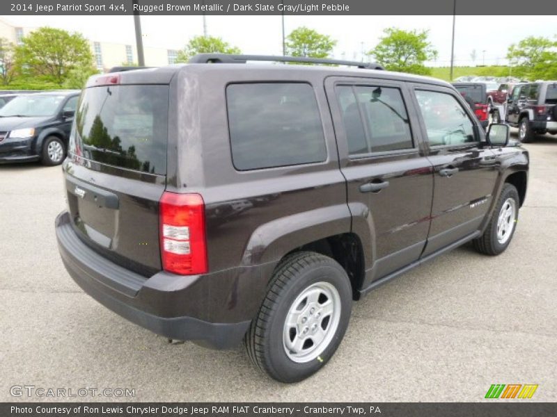 Rugged Brown Metallic / Dark Slate Gray/Light Pebble 2014 Jeep Patriot Sport 4x4
