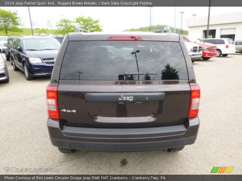 Rugged Brown Metallic / Dark Slate Gray/Light Pebble 2014 Jeep Patriot Sport 4x4