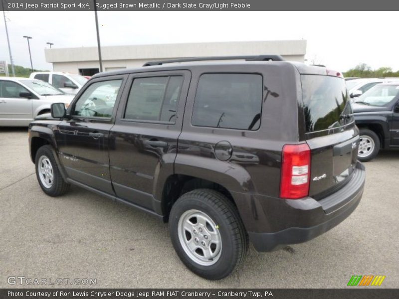 Rugged Brown Metallic / Dark Slate Gray/Light Pebble 2014 Jeep Patriot Sport 4x4