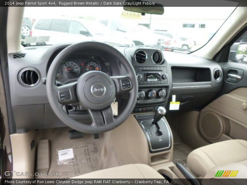 Rugged Brown Metallic / Dark Slate Gray/Light Pebble 2014 Jeep Patriot Sport 4x4