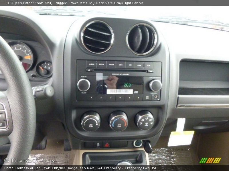 Rugged Brown Metallic / Dark Slate Gray/Light Pebble 2014 Jeep Patriot Sport 4x4