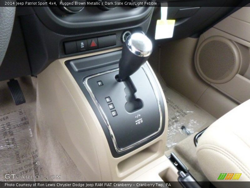 Rugged Brown Metallic / Dark Slate Gray/Light Pebble 2014 Jeep Patriot Sport 4x4
