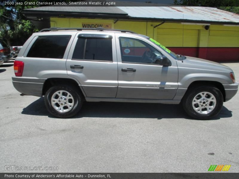 Silverstone Metallic / Agate 2000 Jeep Grand Cherokee Laredo