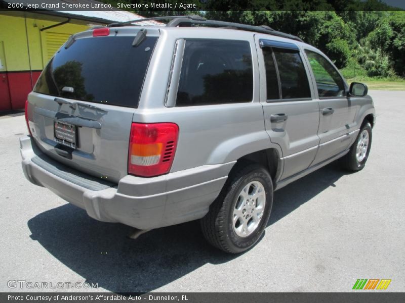 Silverstone Metallic / Agate 2000 Jeep Grand Cherokee Laredo