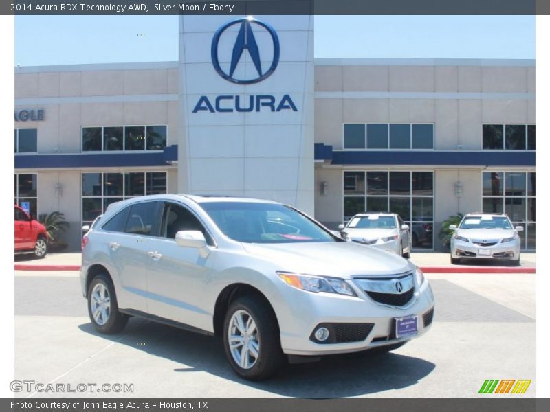 Silver Moon / Ebony 2014 Acura RDX Technology AWD