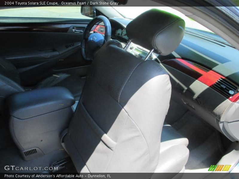 Oceanus Pearl / Dark Stone Gray 2004 Toyota Solara SLE Coupe