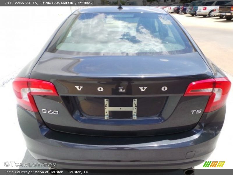 Saville Grey Metallic / Off Black 2013 Volvo S60 T5