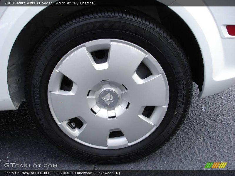 Arctic White / Charcoal 2008 Saturn Astra XE Sedan