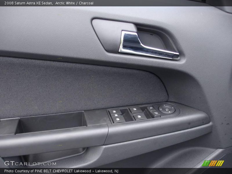 Arctic White / Charcoal 2008 Saturn Astra XE Sedan