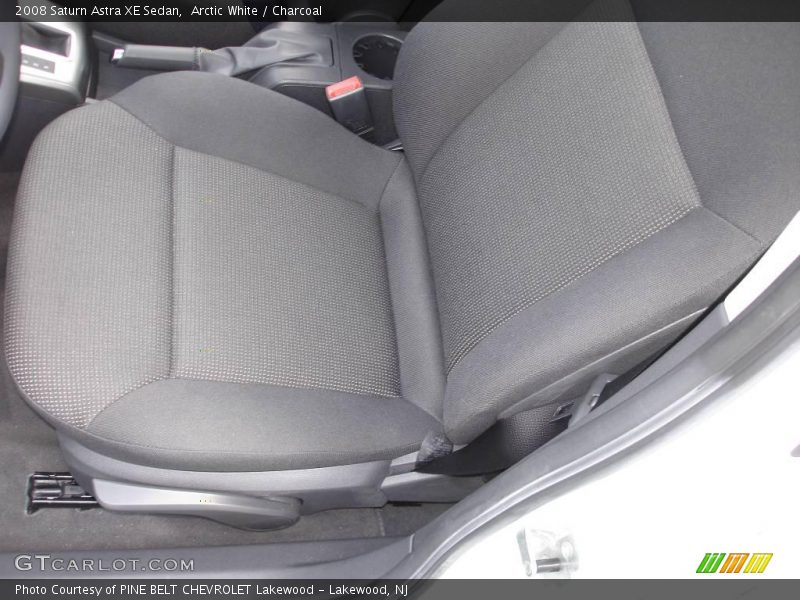Arctic White / Charcoal 2008 Saturn Astra XE Sedan