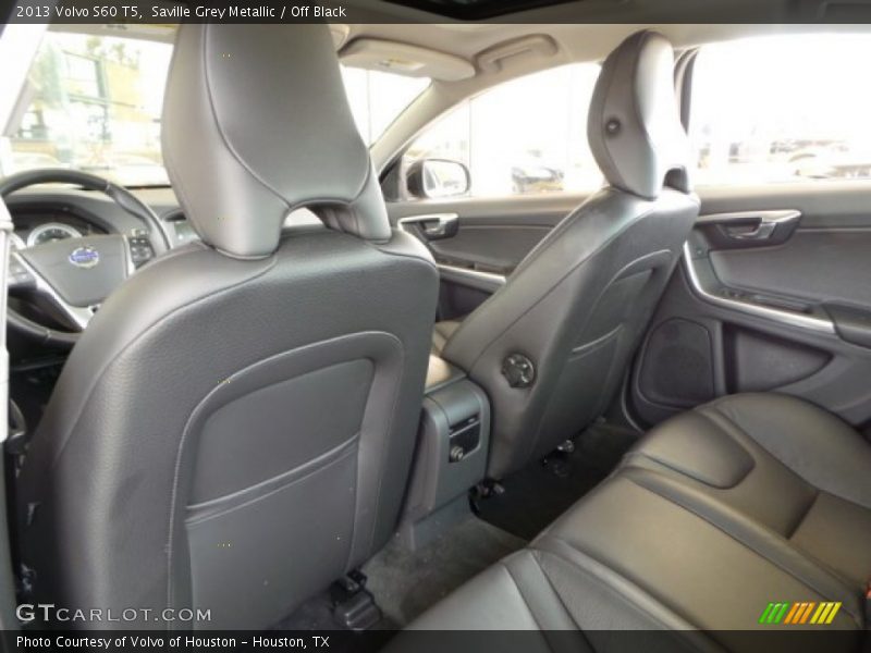 Saville Grey Metallic / Off Black 2013 Volvo S60 T5