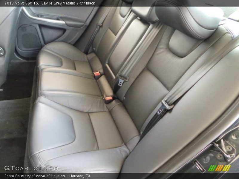 Saville Grey Metallic / Off Black 2013 Volvo S60 T5