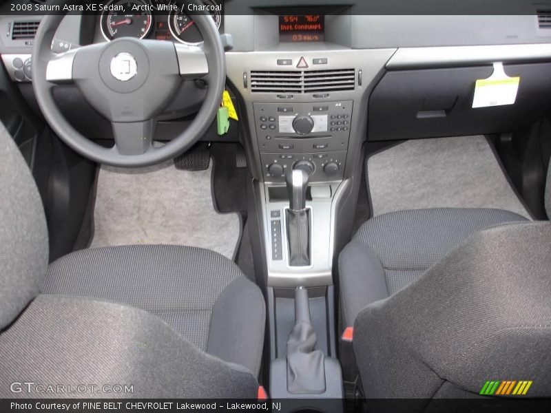 Arctic White / Charcoal 2008 Saturn Astra XE Sedan