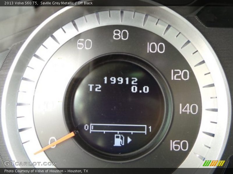Saville Grey Metallic / Off Black 2013 Volvo S60 T5