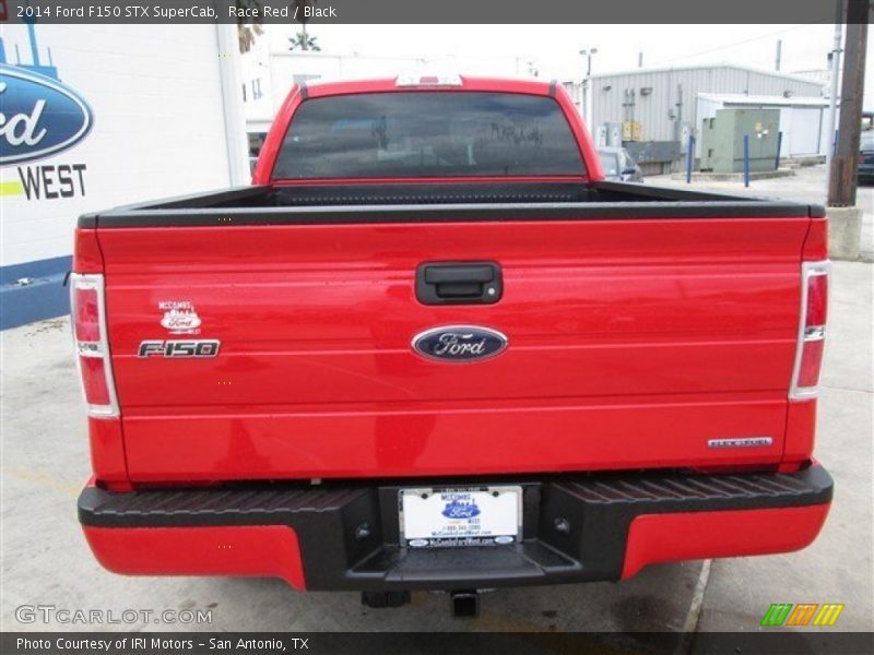 Race Red / Black 2014 Ford F150 STX SuperCab