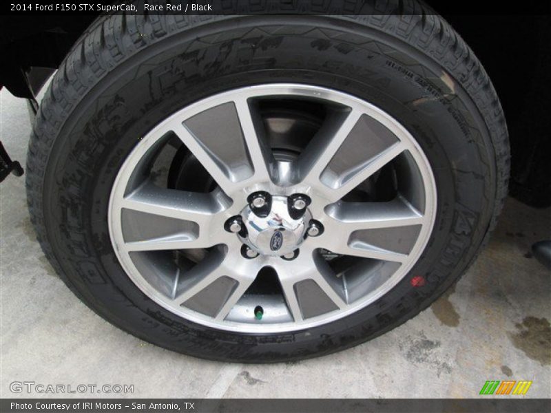 Race Red / Black 2014 Ford F150 STX SuperCab