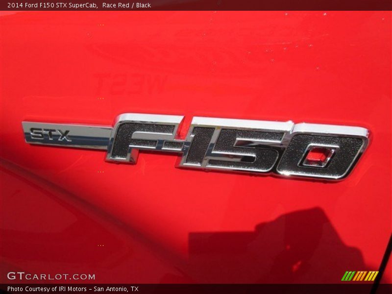 Race Red / Black 2014 Ford F150 STX SuperCab
