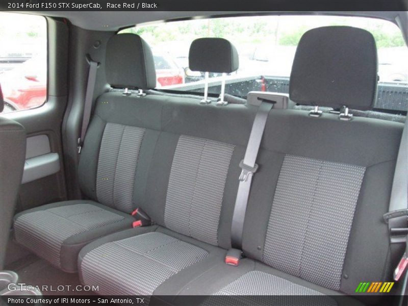 Race Red / Black 2014 Ford F150 STX SuperCab