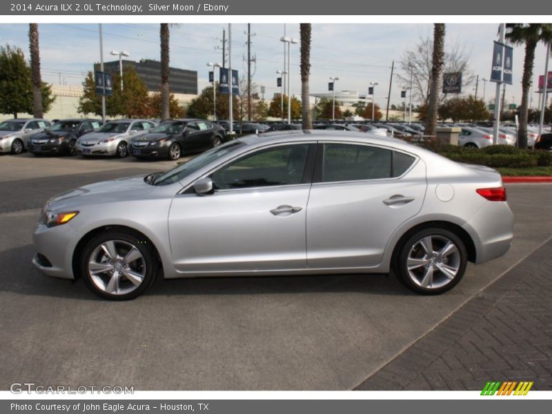 Silver Moon / Ebony 2014 Acura ILX 2.0L Technology