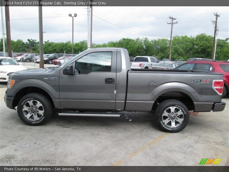 Sterling Grey / Steel Grey 2014 Ford F150 STX Regular Cab