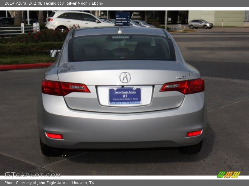 Silver Moon / Ebony 2014 Acura ILX 2.0L Technology