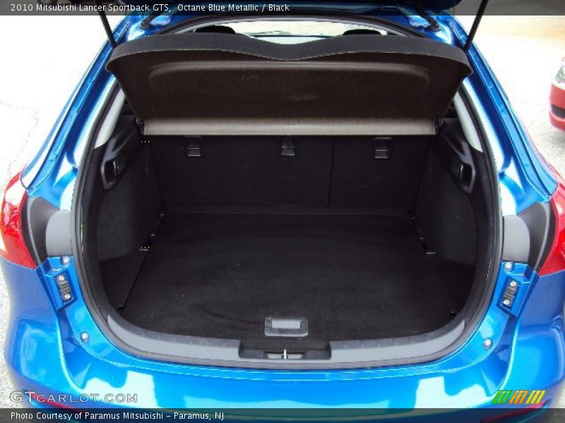 Octane Blue Metallic / Black 2010 Mitsubishi Lancer Sportback GTS