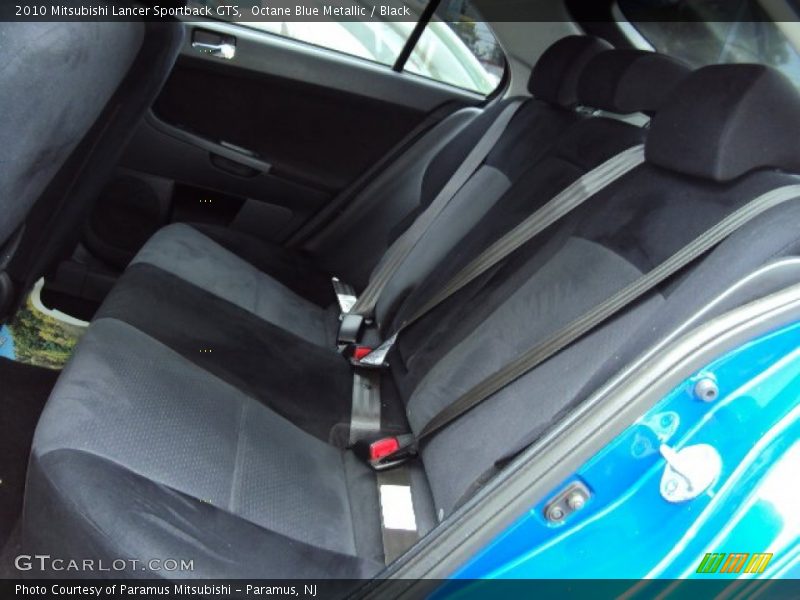 Octane Blue Metallic / Black 2010 Mitsubishi Lancer Sportback GTS