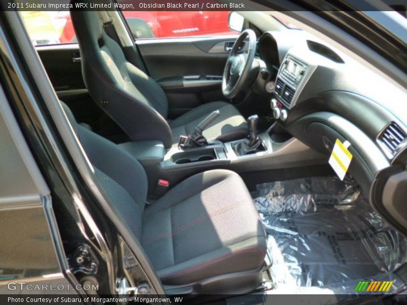 Obsidian Black Pearl / Carbon Black 2011 Subaru Impreza WRX Limited Wagon
