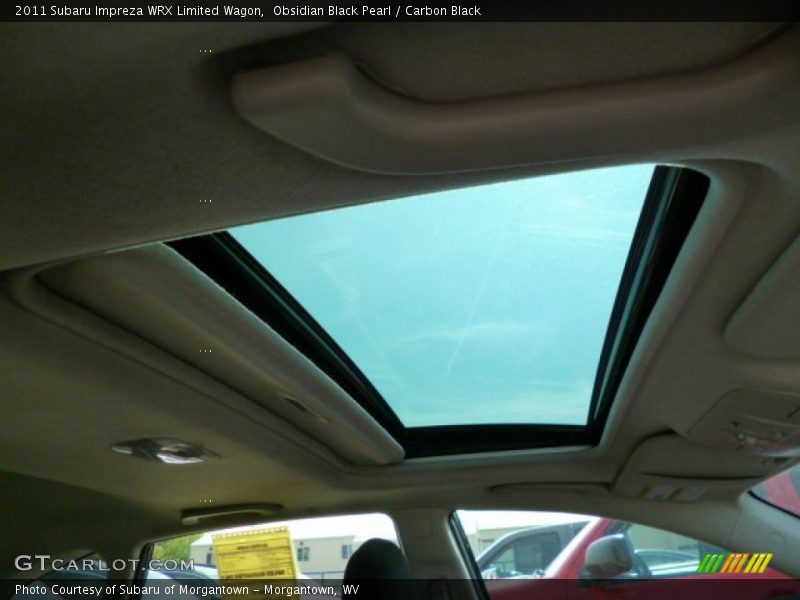 Obsidian Black Pearl / Carbon Black 2011 Subaru Impreza WRX Limited Wagon