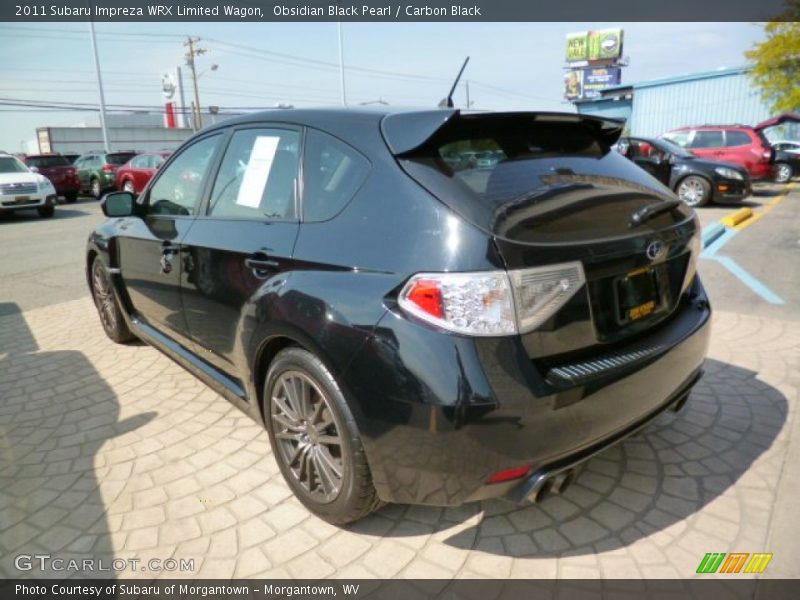 Obsidian Black Pearl / Carbon Black 2011 Subaru Impreza WRX Limited Wagon