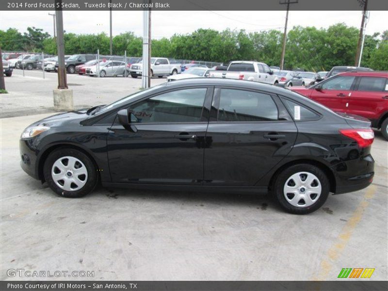 Tuxedo Black / Charcoal Black 2014 Ford Focus S Sedan