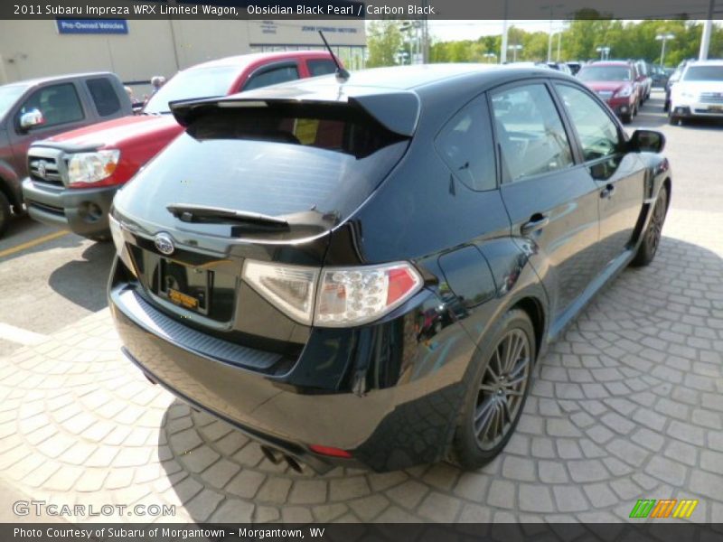 Obsidian Black Pearl / Carbon Black 2011 Subaru Impreza WRX Limited Wagon