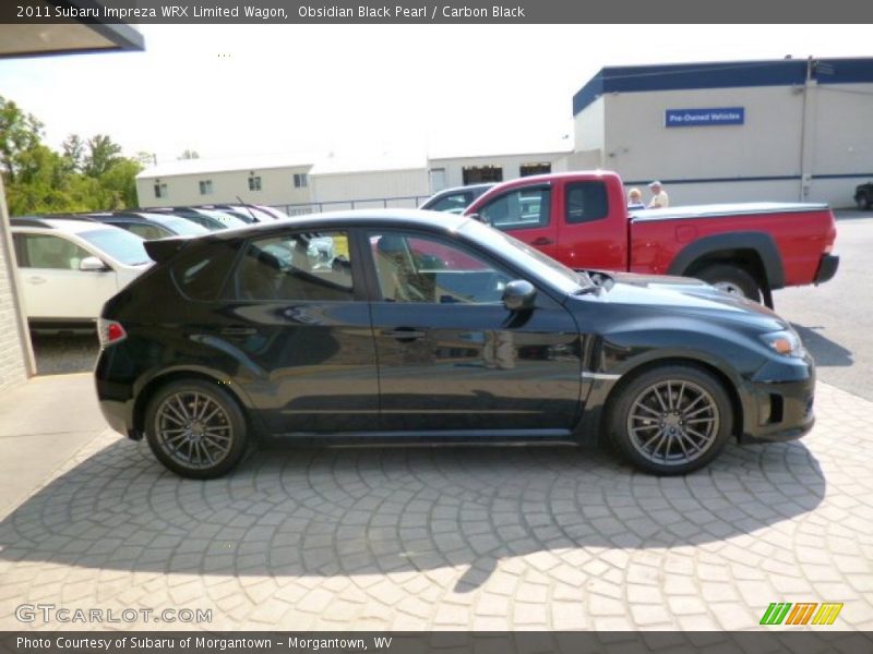 Obsidian Black Pearl / Carbon Black 2011 Subaru Impreza WRX Limited Wagon